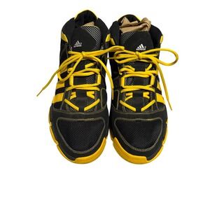 Adidas Black/Yellow Sample Shoes – Size US 15 – Rare Promo Model (ART G09775)